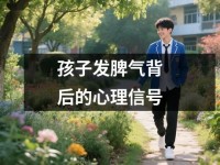 孩子发脾气背后的心理信号